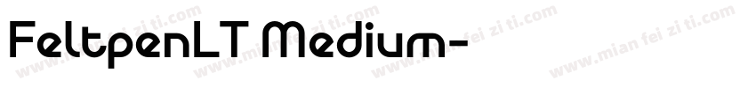 FeltpenLT Medium字体转换